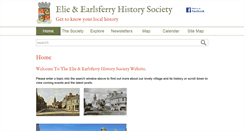 Desktop Screenshot of eliehistory.com